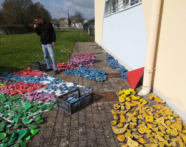 Préparation du mur pour la compétition (photo 2)